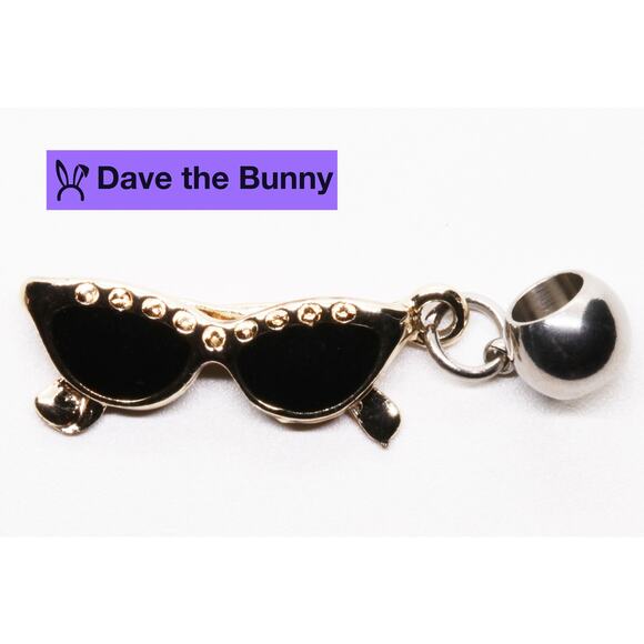 Elegant Glasses Charms - Mini Sunglasses Charm Jewelry - Sunglasses Accessory - Picture 3 of 4